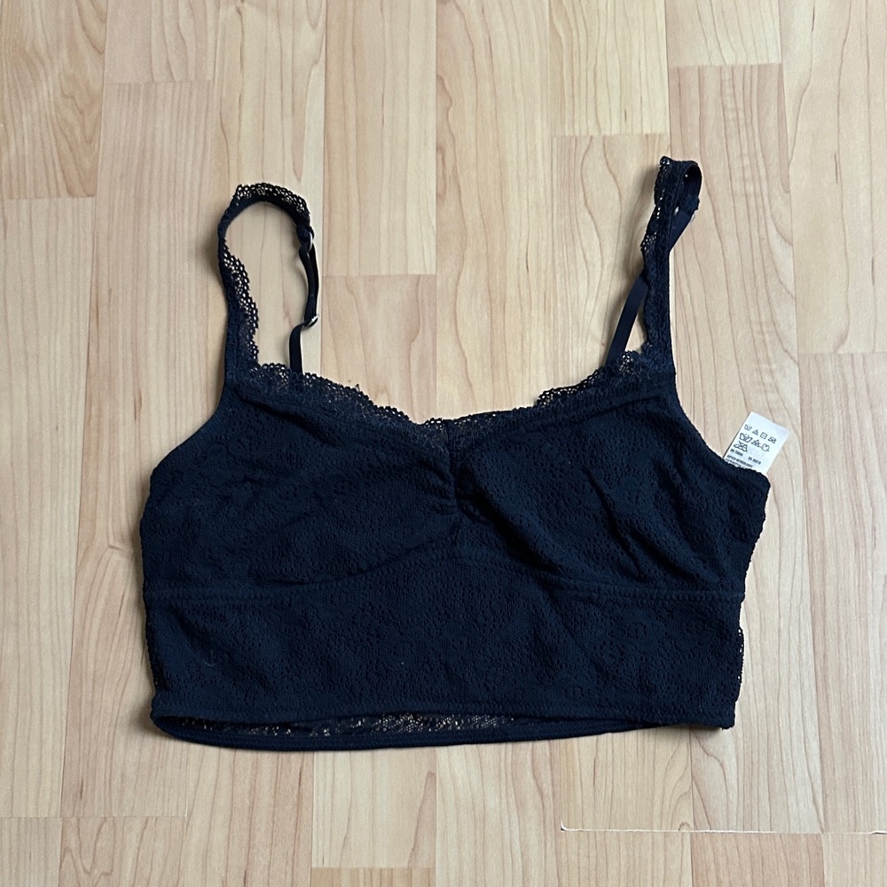 Gilly Hicks Navy Lace Bralette